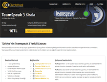 Tablet Screenshot of climbhost.com